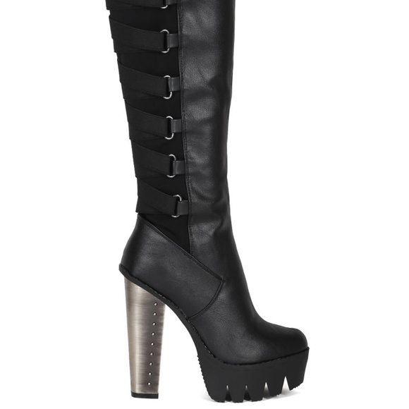 BUMPER Black Vanita Stretch Boots varied sizes - Picture 7 of 7